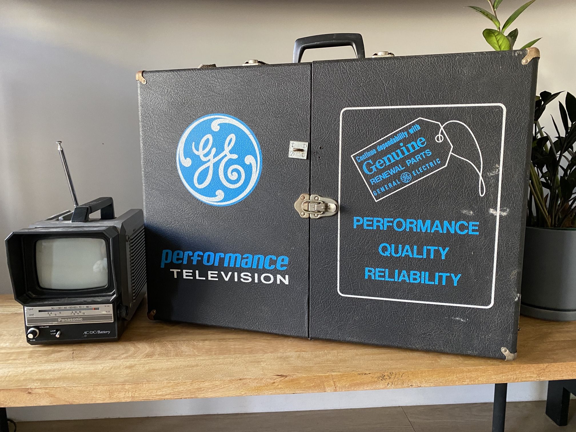 Vintage General Electric Performance Television Repair Box