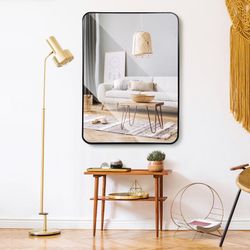 Mirror With Metal Frame 22x30 Inch
