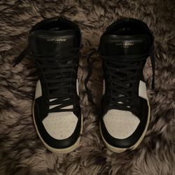 Saint Laurent Men’s High Top Shoes