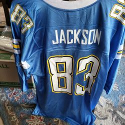 *NEW* NFL San Diego Chargers Vincent Jackson #83 Reebok Football Jersey Size 2XL