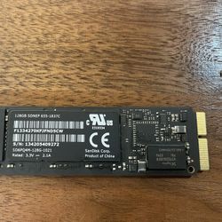 SanDisk 128gb SSD Macbook Apple# 655-1837C