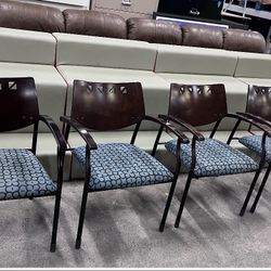 MCM Gunlocke Chairs Side Office Dinning Guest Lobby Waiting Room 
