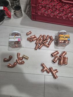 Viega ProPress Copper Press Fittings Lot