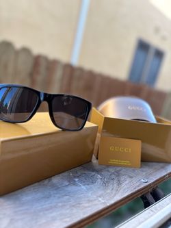Gucci Sunglasses with Case and Box