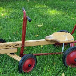 Vintage Radio Flyer Row Cart  GREAT SHAPE KidS Children
