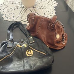 2 Michael Kors handbags 