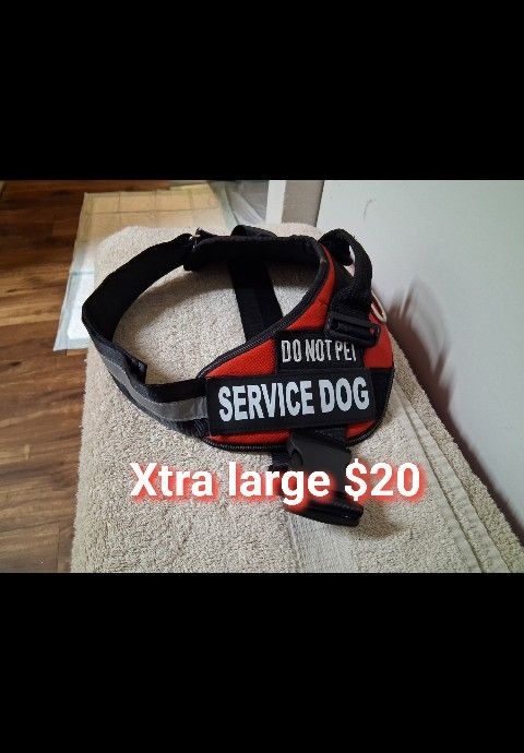 XL Service Dog Vest Like New