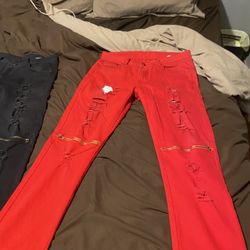 Men Used Pants Size 32 $10 A Pair 