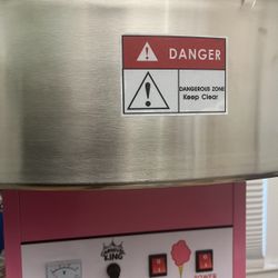 Brand New Commercial Cotton Candy Machine – Never Used + Floss Sugar