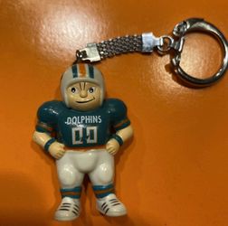 1987 Miami Dolphins Lil’ Sports Brat Football Player Keychain NFL