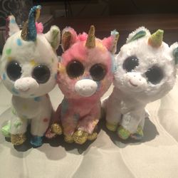 Unicorn Beanie Boa New 