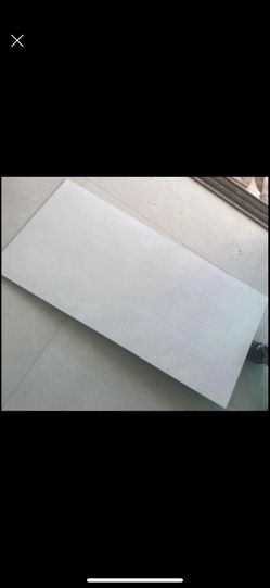 500 SQ fR Available REDUCED Porcelain tile 24x48 From Opustone In Bianco Natural 