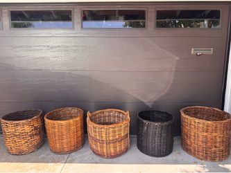 Rattan Baskets $29 each
