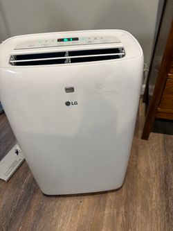 LG LP0721WSR portable air conditioner, rated at 7,000 BTU DOE (about 12,000 BTU) like new AC Unit. Only used a few times With window kit Please watch