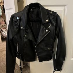 Women Faux Leather Jacket