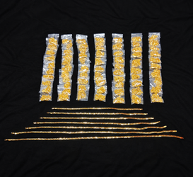 248 NEW 18K GOLD-PLATED CURB CHAINS – WHOLESALE / RESELLER LIQUIDATION – $995 OBO