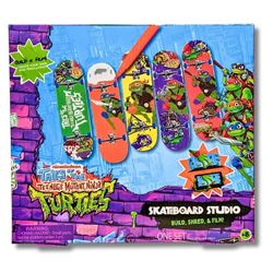 Tales of The Teenage Mutant Ninja Turtles Skateboard Studio, Build, Shred & Film