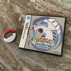 Pokemon Soul Silver Authentic W/ Poke Walker 