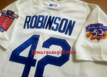 Dodgers Jackie Robinson Original Jersey Large for Sale in Irvine, CA -  OfferUp