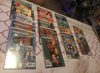 16 🔥RARE ULTIMATE FANTASTIC FOUR COMIC BOOKS  ⭐️COLLECTIBLES!🔥