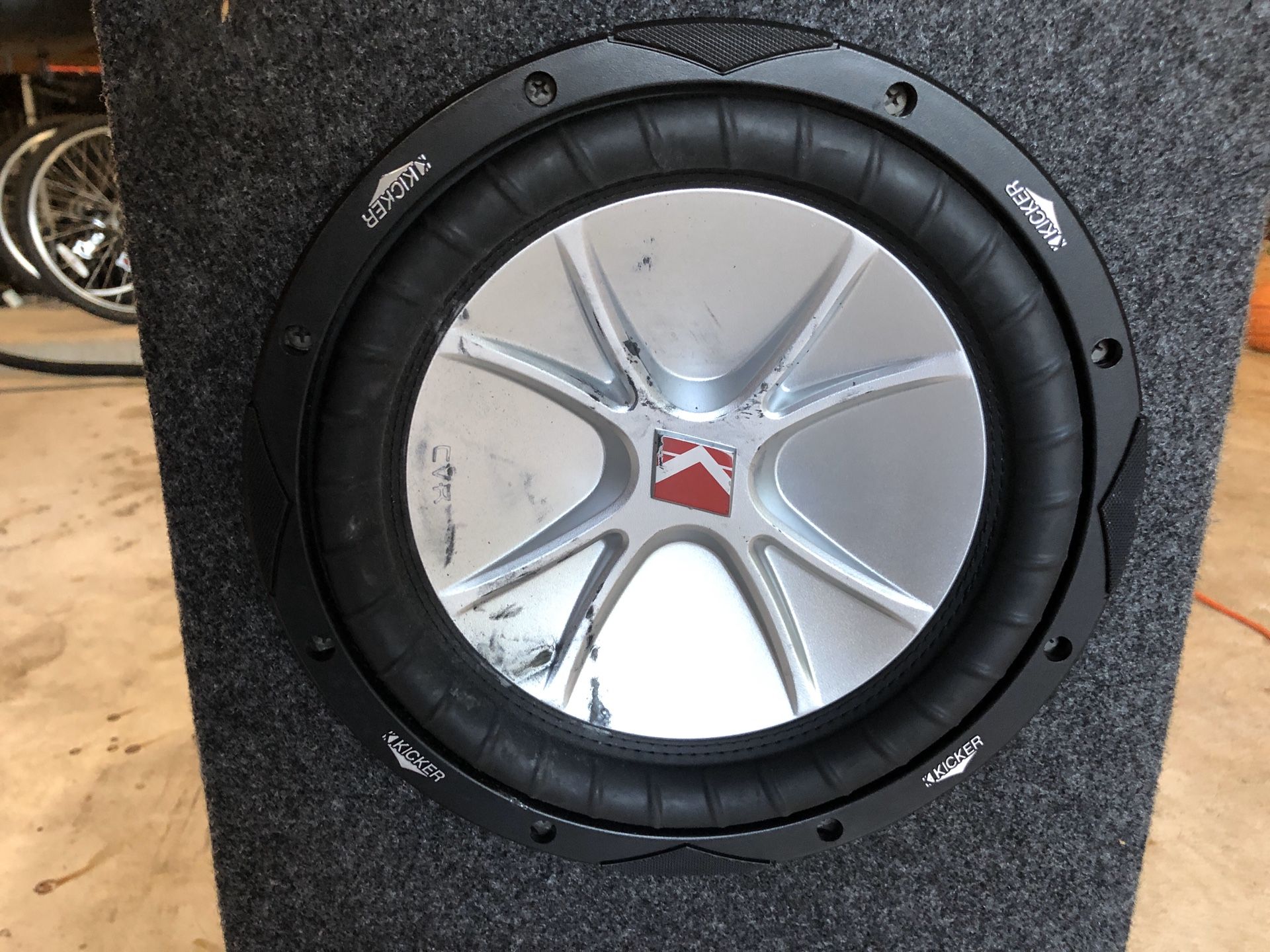 rockford fosgate punch p5002 amp with 2 10 inch speakers for Sale in