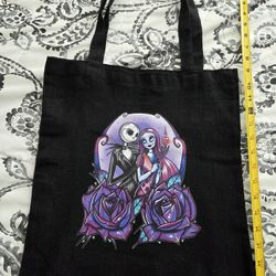 Tote Bag nightmare Before Christmas Halloween 