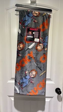 Chucky plush throw