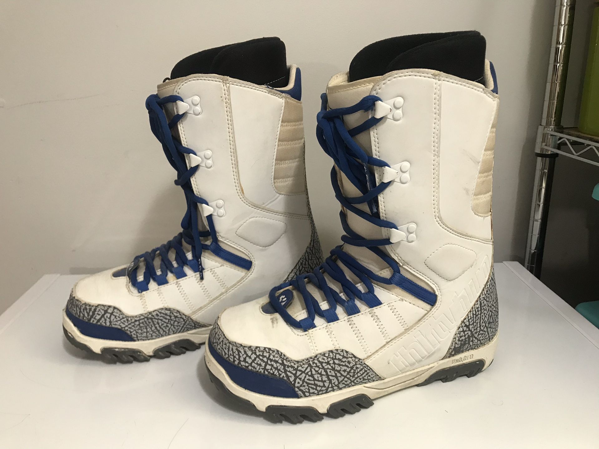 ThirtyTwo True Blue 3 Jordan Snowboard Boots Sz 10 Mens