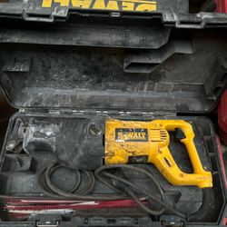 Dewalt Sawzall & Blades