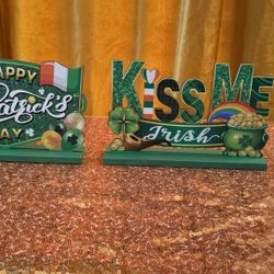 St. Patrick’s Day Table Signs