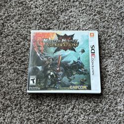 Monster Hunter Generations For Nintendo DS