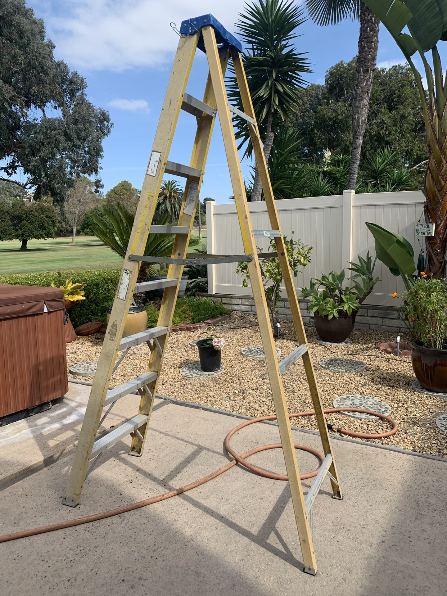 8’Werner A-FRAME ladder