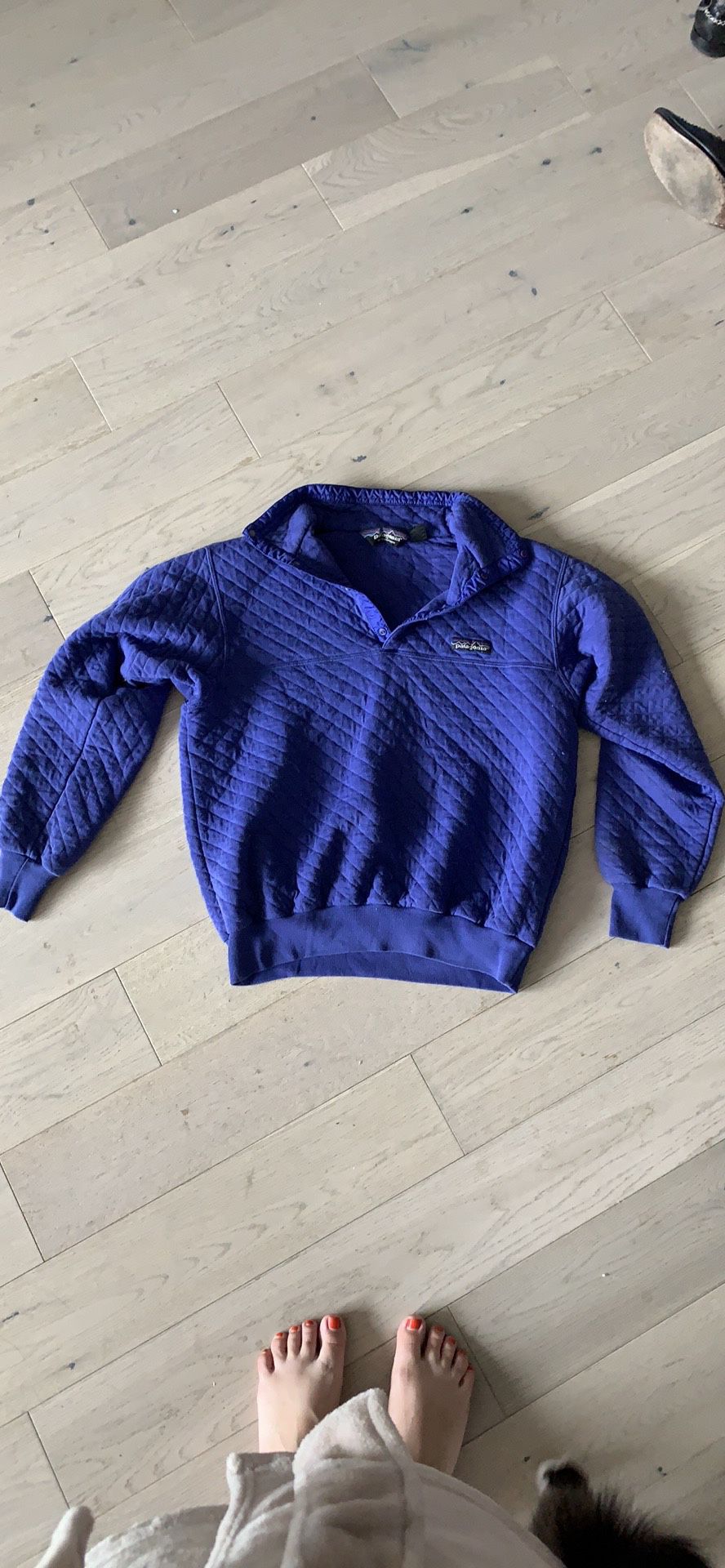 Patagonia quilted pullover