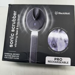 Black Wolf, Vibrating Face, And Body Brush#32039