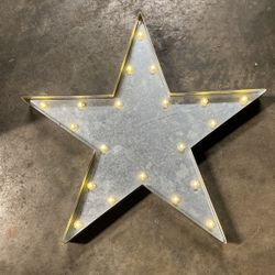 Star Light Battery Powered  Wall Decor