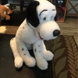 VTG Walt Disney World Disneyland 101 Dalmatians Pongo Character Plush