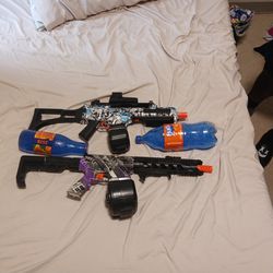 Splatball Guns With Amo