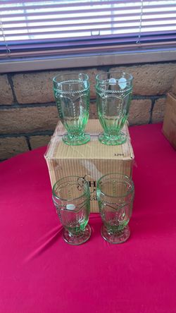 Marbella menta vasos