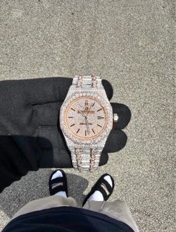 Ap moissanite watch