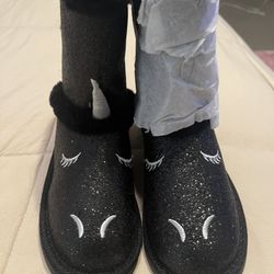 Girls Unicorn Boots