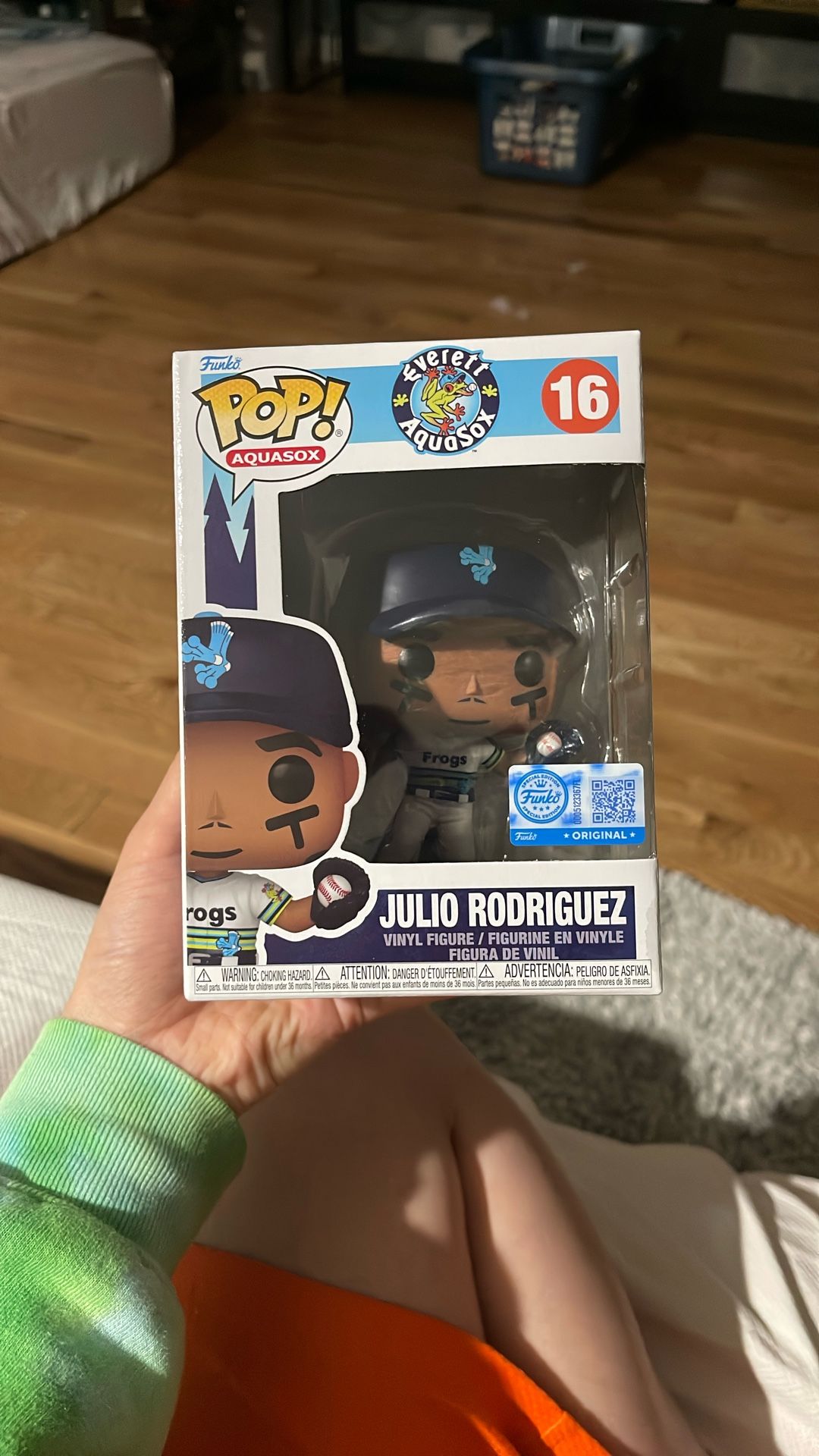Julio Rodriguez AquaSox Funko Pop