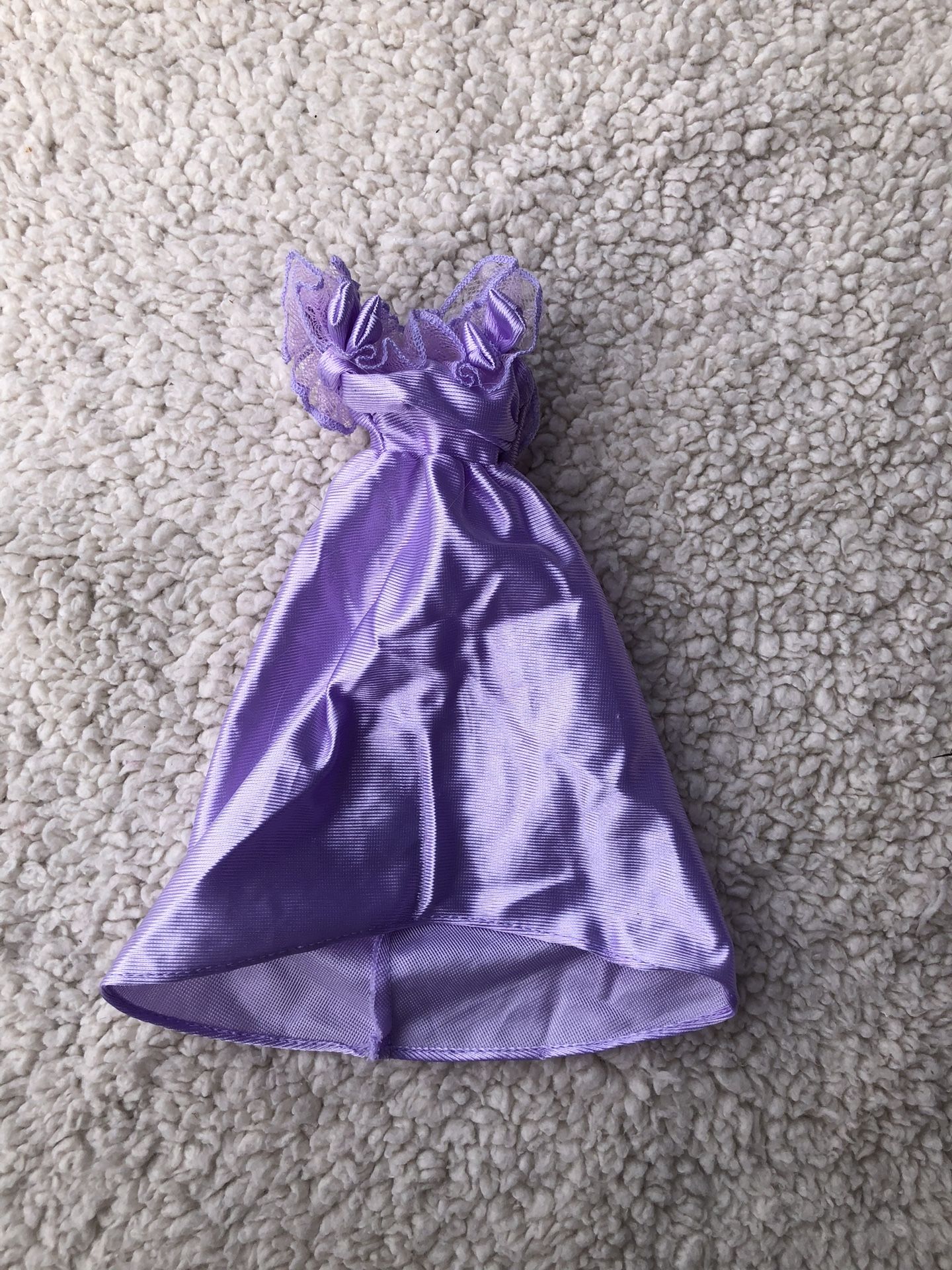 Barbie Clothing - Purple Dress Vintage