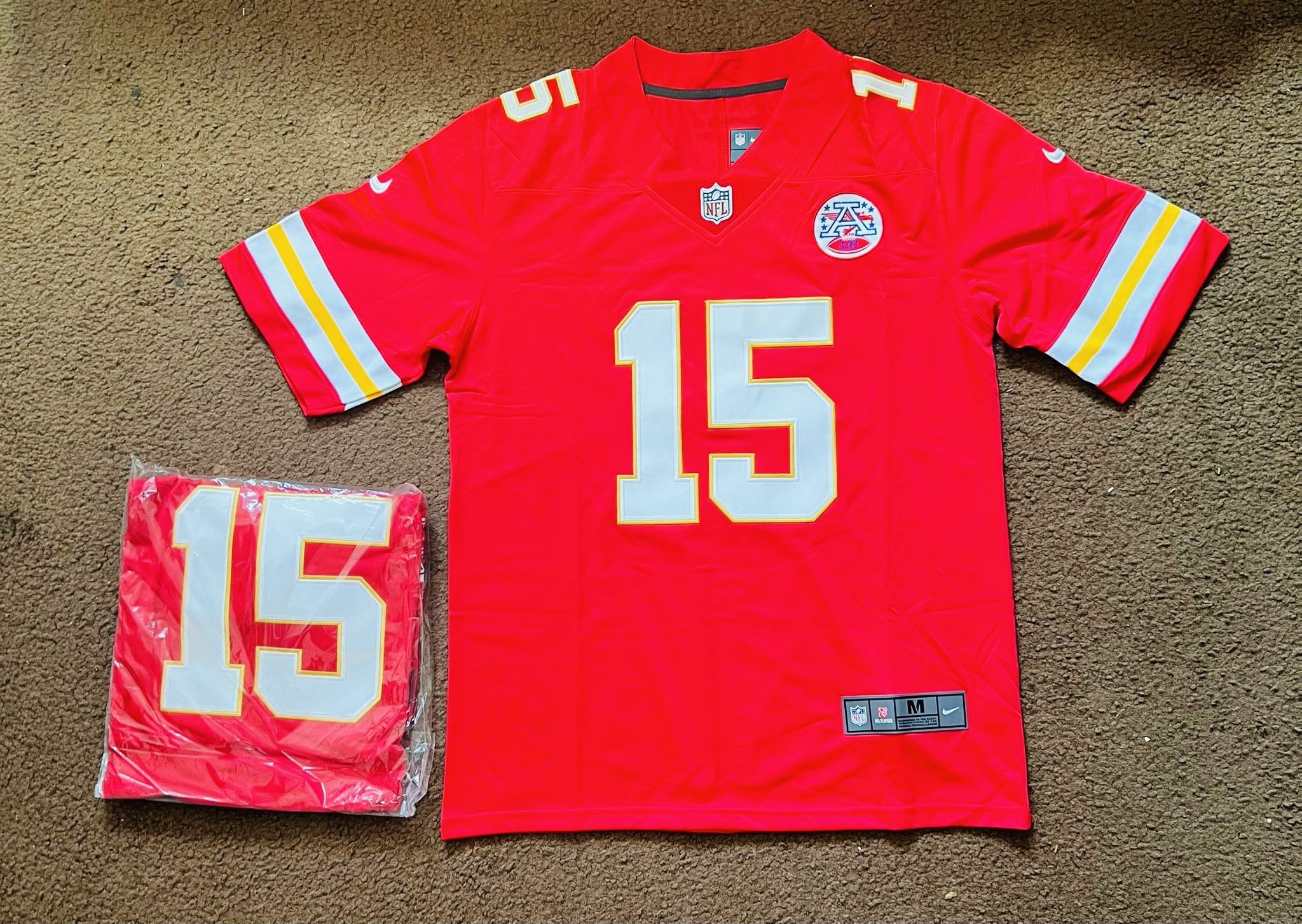 Patrick Mahomes #15 Kansas City Chiefs NFL Jersey (Men’s)