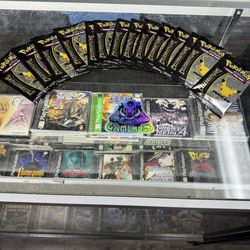 Pokemon 25th Celebration Packs $25 Each Gamehogs 11am-7pm