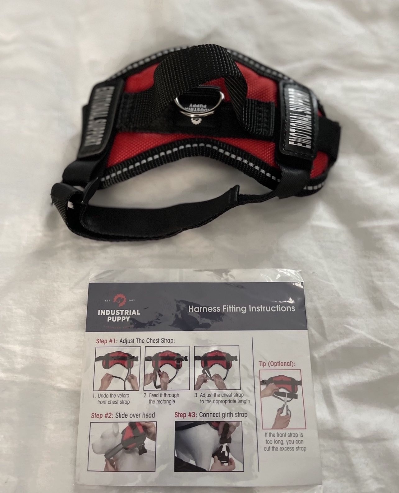 Emotional Support Puppy Harness Size Small My Price Is For