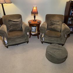 FREE Living Room Chairs And Ottoman