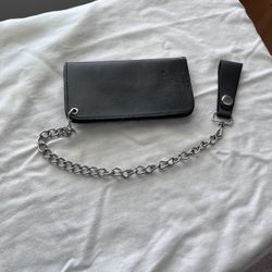Leather Chain Wallet 