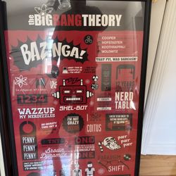 Framed Wall Art Collection – Spices, Friends, Big Bang Theory, Beer Styles 