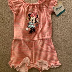 New Minnie Mouse Romper 18 Months