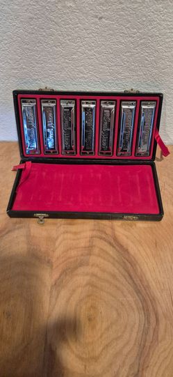 Soul man 7 piece Diatonic Harmonica set